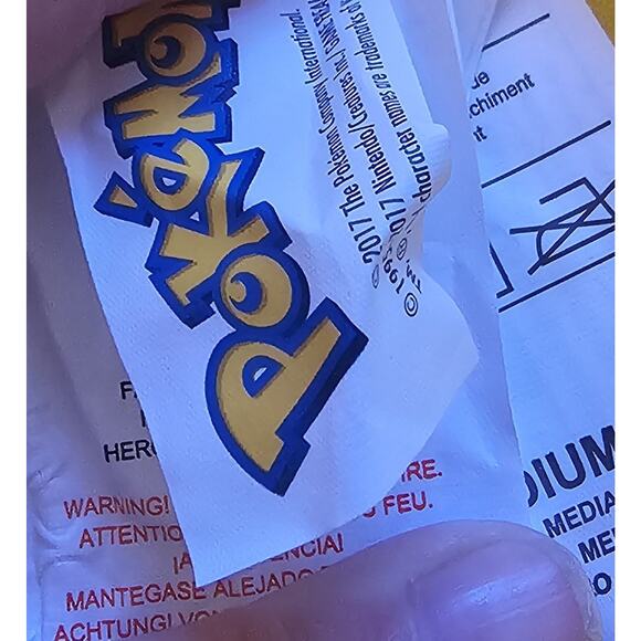 Women's POKEMON PIKACHU Halloween COSTUME Size MEDIUM. Pre-Loved 1 X. - Picture 10 of 14